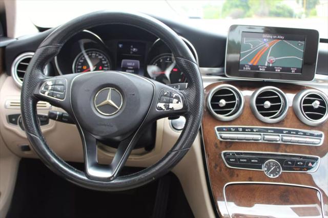 used 2015 Mercedes-Benz C-Class car, priced at $14,995