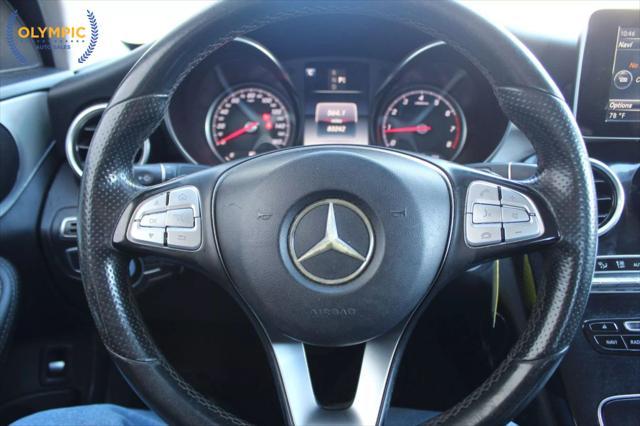 used 2016 Mercedes-Benz C-Class car, priced at $14,500