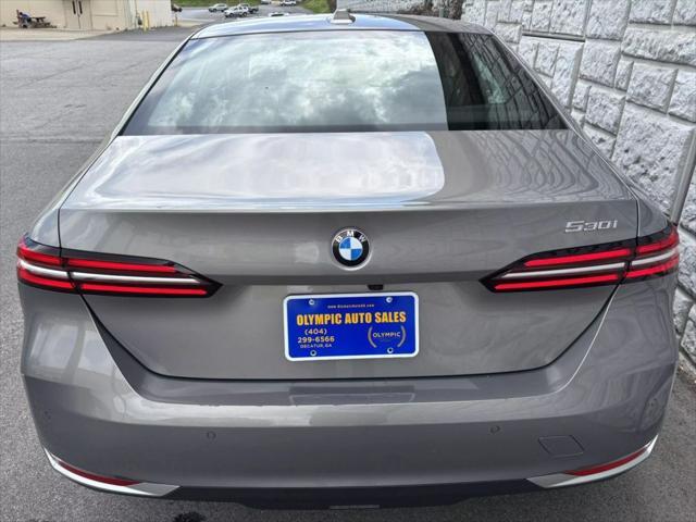 used 2024 BMW 530 car, priced at $47,900