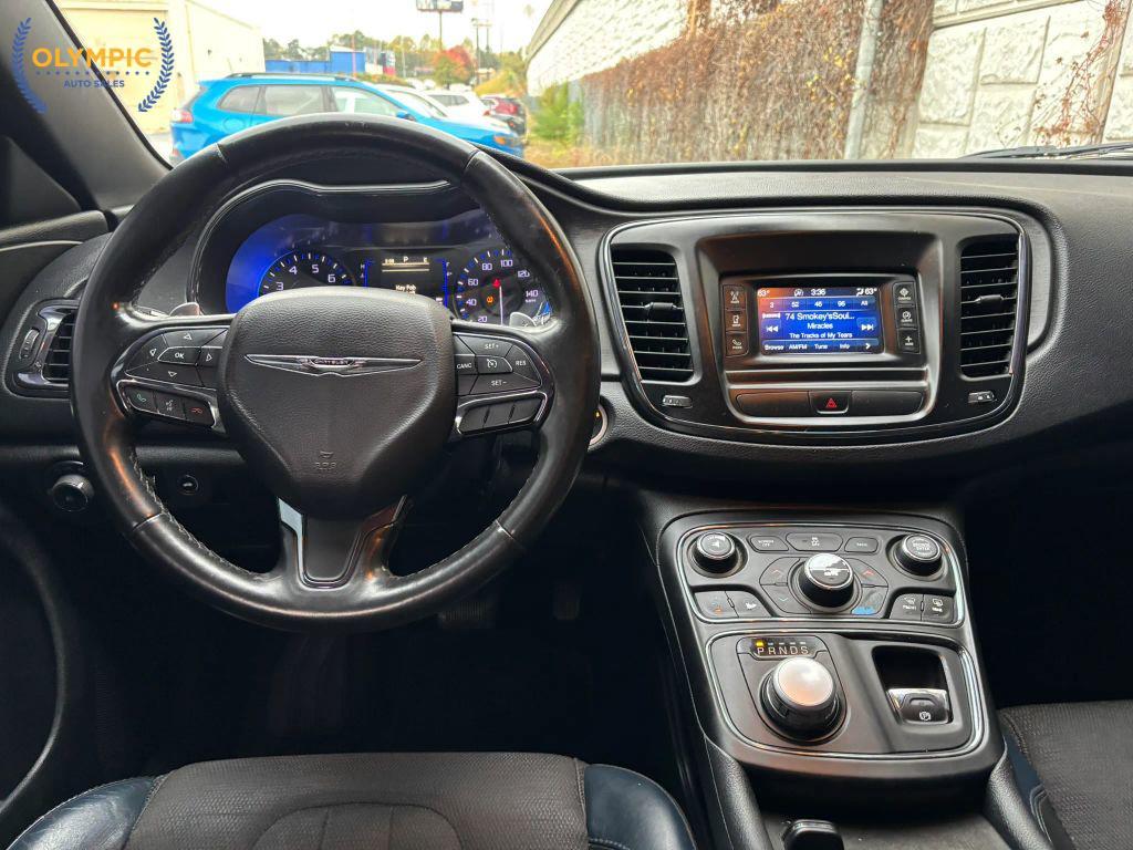 used 2016 Chrysler 200 car, priced at $12,650