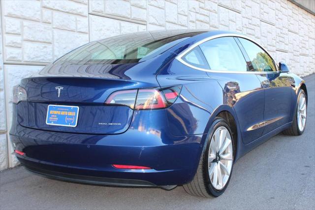 used 2018 Tesla Model 3 car, priced at $24,425