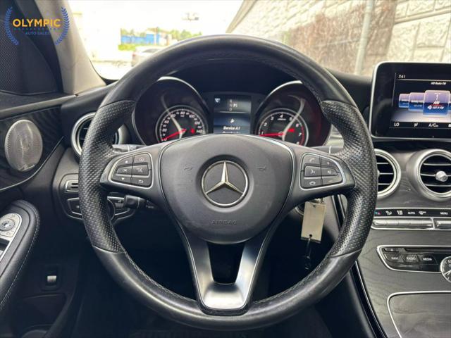 used 2017 Mercedes-Benz C-Class car, priced at $16,900
