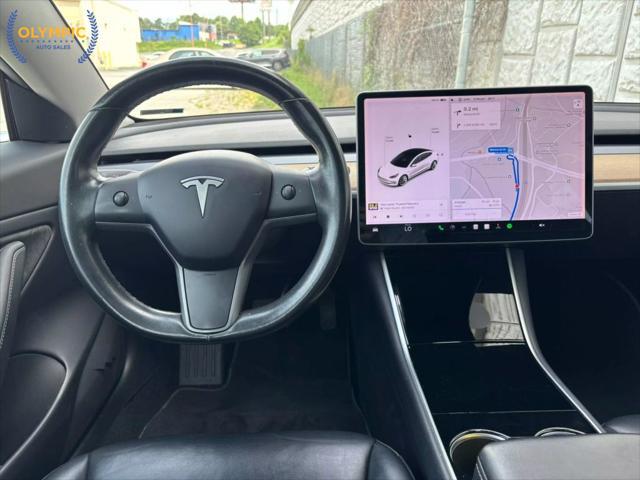 used 2018 Tesla Model 3 car, priced at $18,995