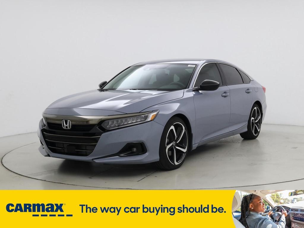 used 2022 Honda Accord car, priced at $27,998