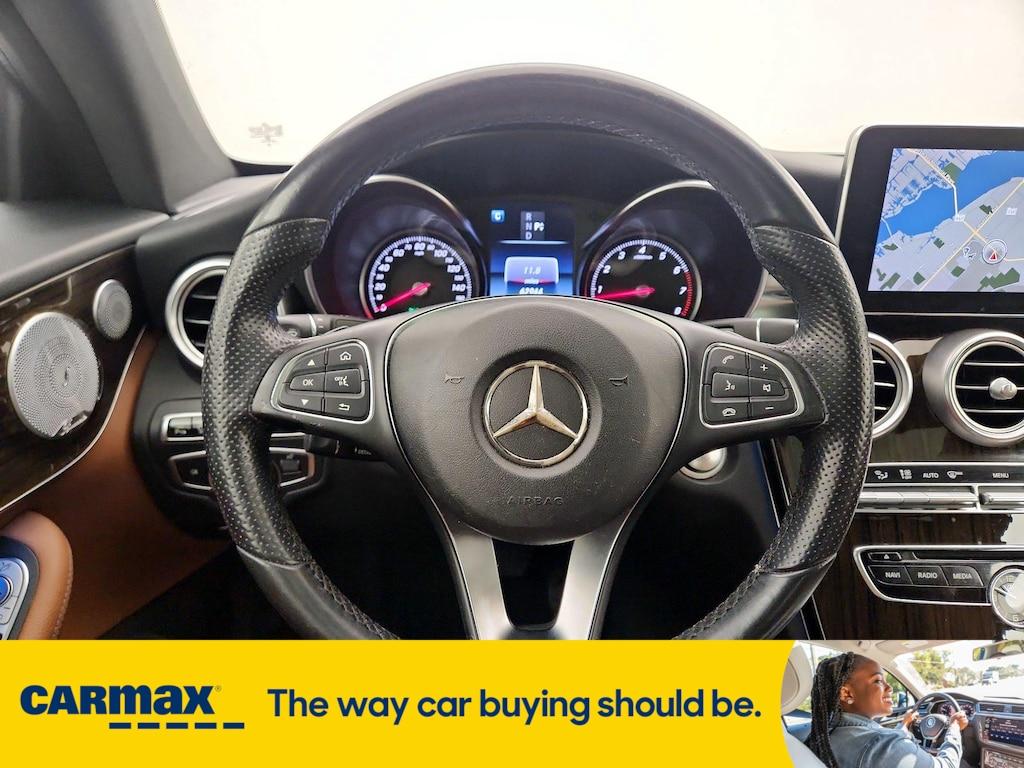 used 2017 Mercedes-Benz C-Class car, priced at $22,998