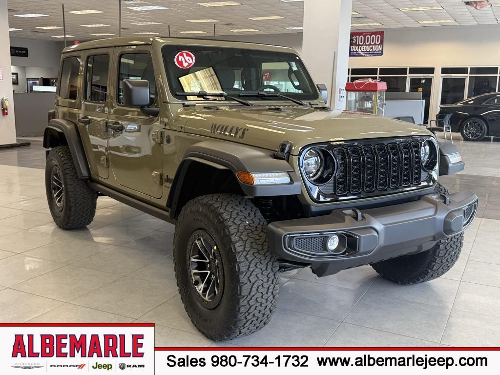 new 2026 Jeep Wrangler car, priced at $55,777