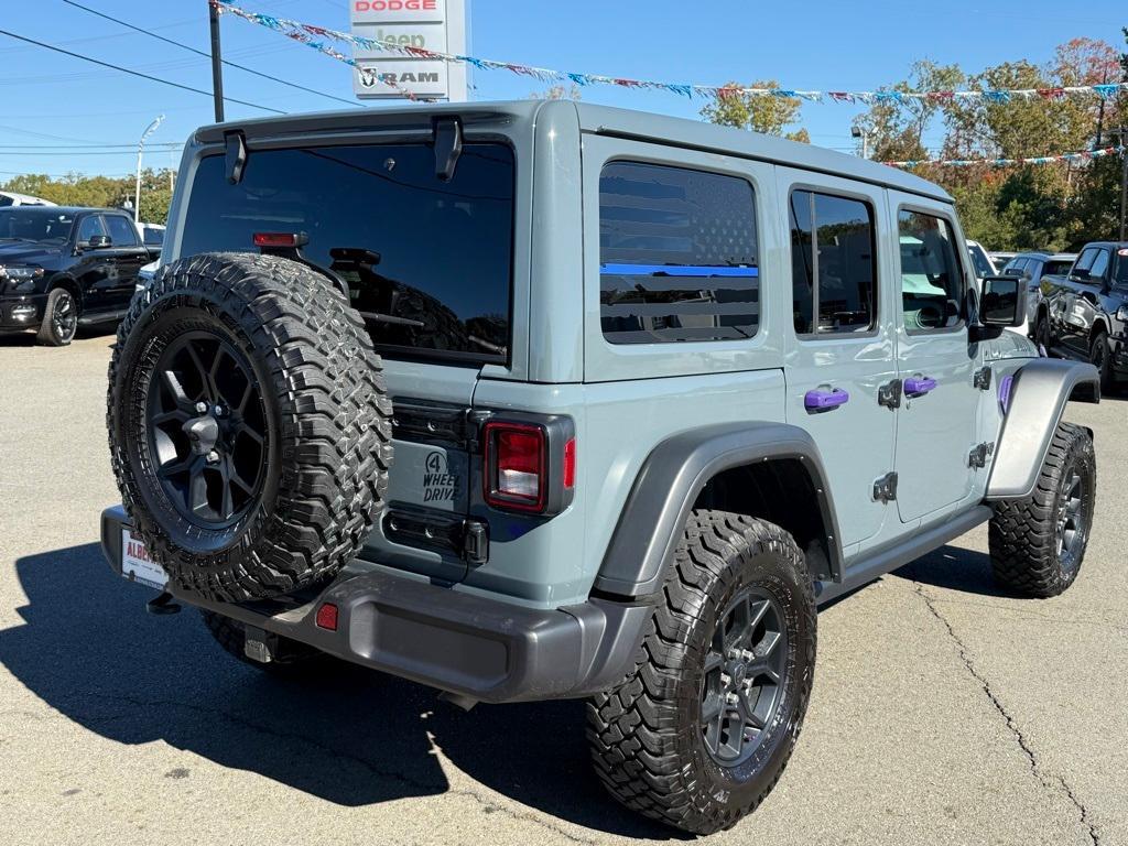 used 2024 Jeep Wrangler car, priced at $39,777