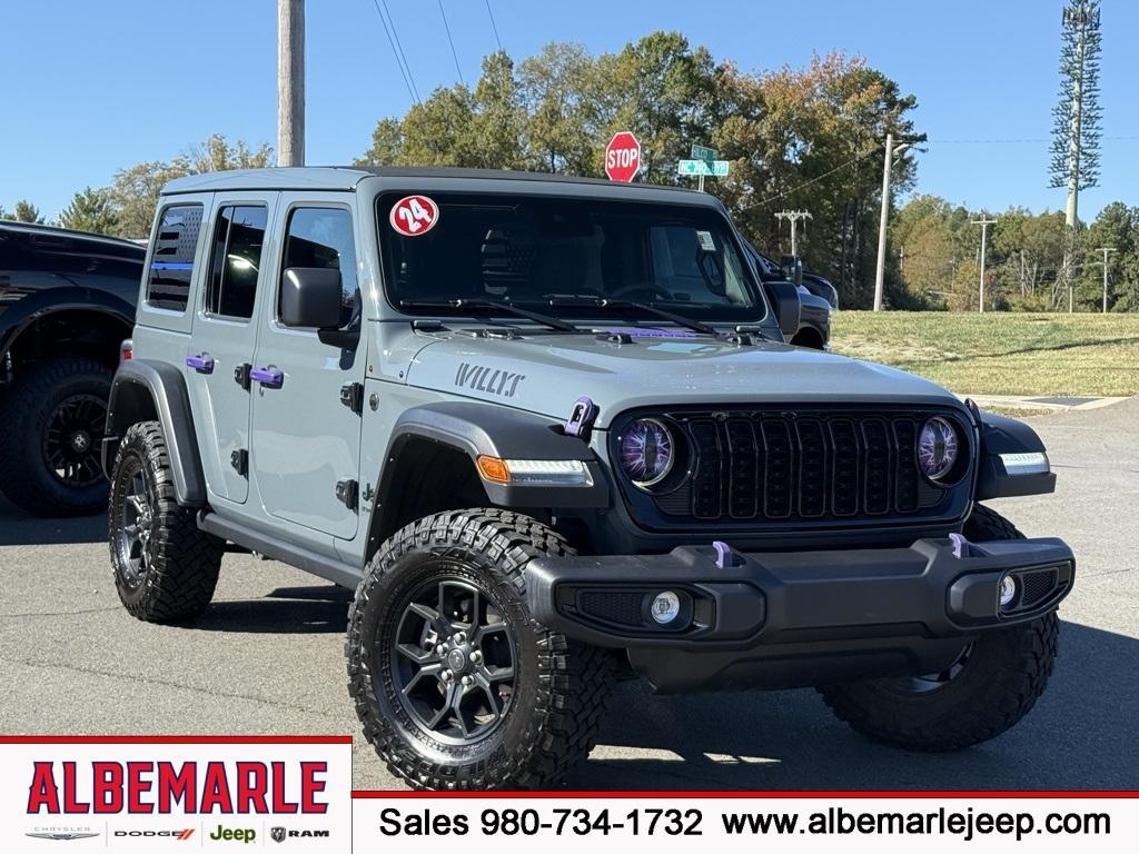 used 2024 Jeep Wrangler car, priced at $39,777