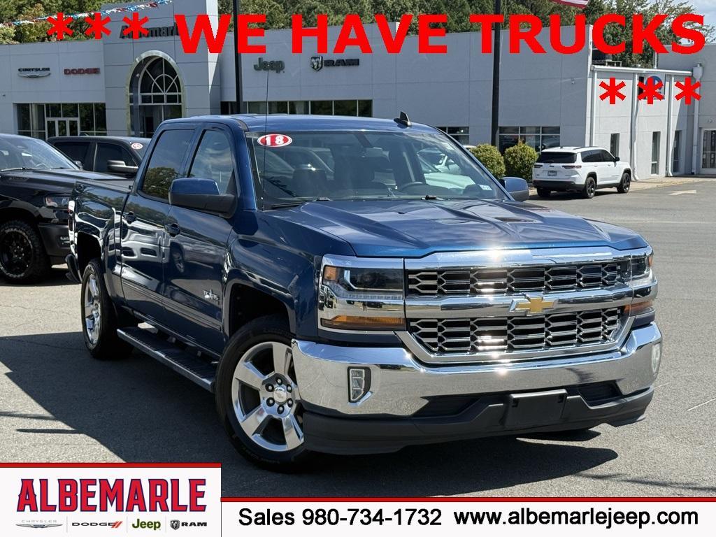 used 2018 Chevrolet Silverado 1500 car, priced at $22,277
