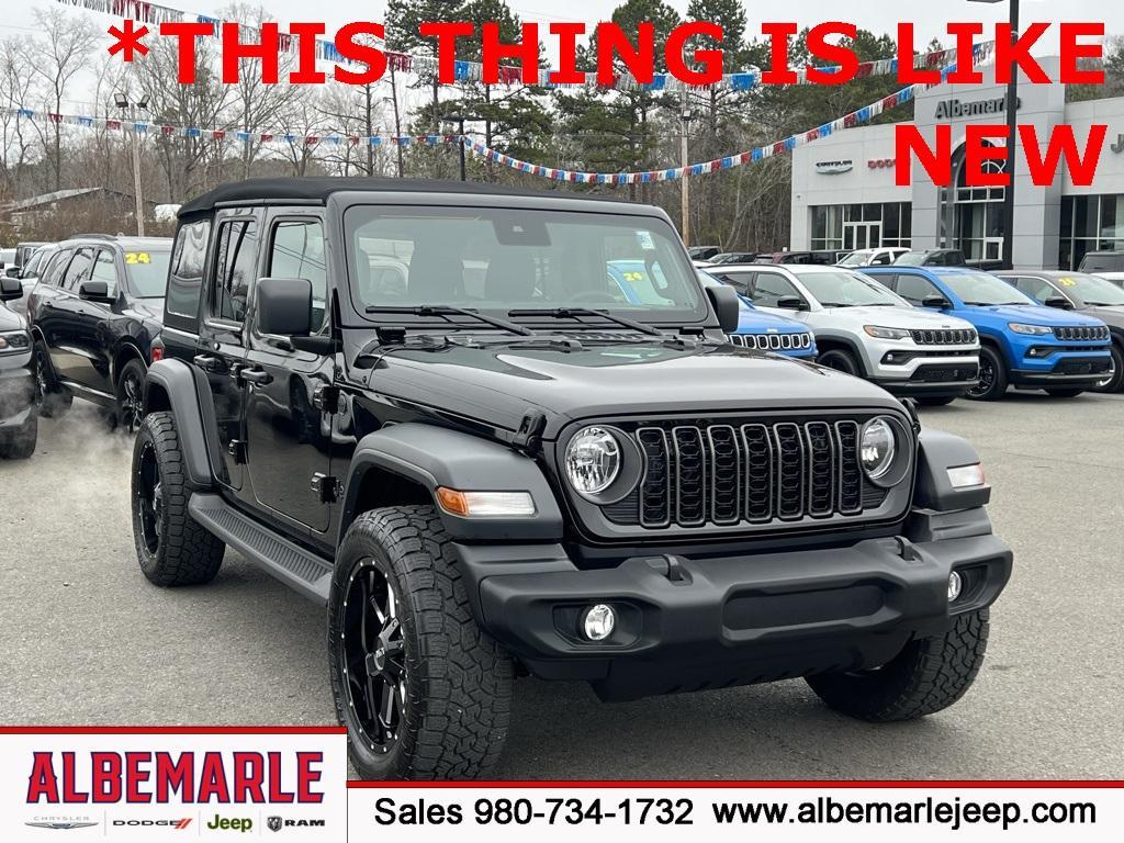 used 2024 Jeep Wrangler car, priced at $36,777