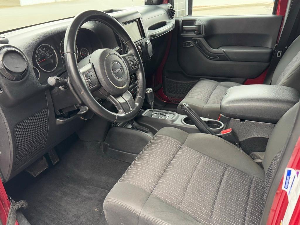 used 2012 Jeep Wrangler Unlimited car, priced at $13,777