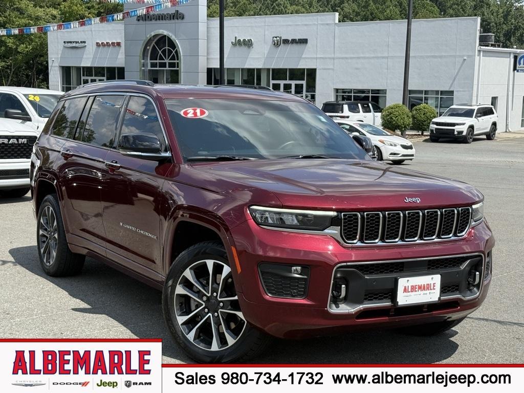 used 2021 Jeep Grand Cherokee L car, priced at $29,777