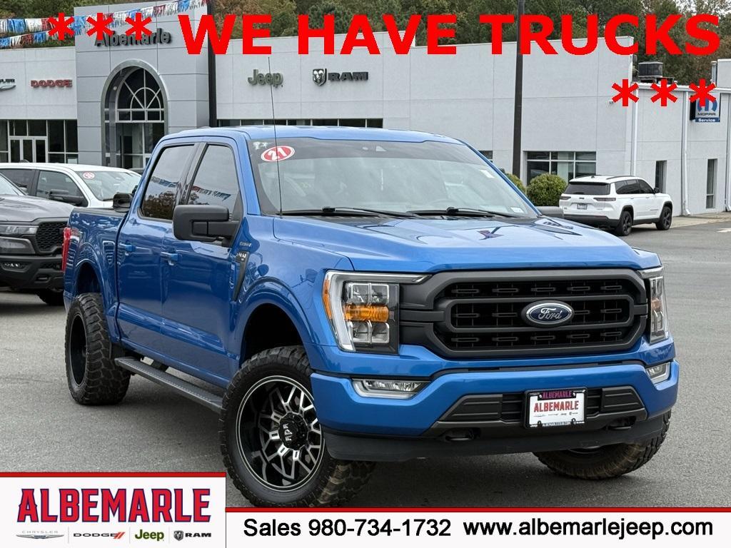 used 2021 Ford F-150 car, priced at $36,277