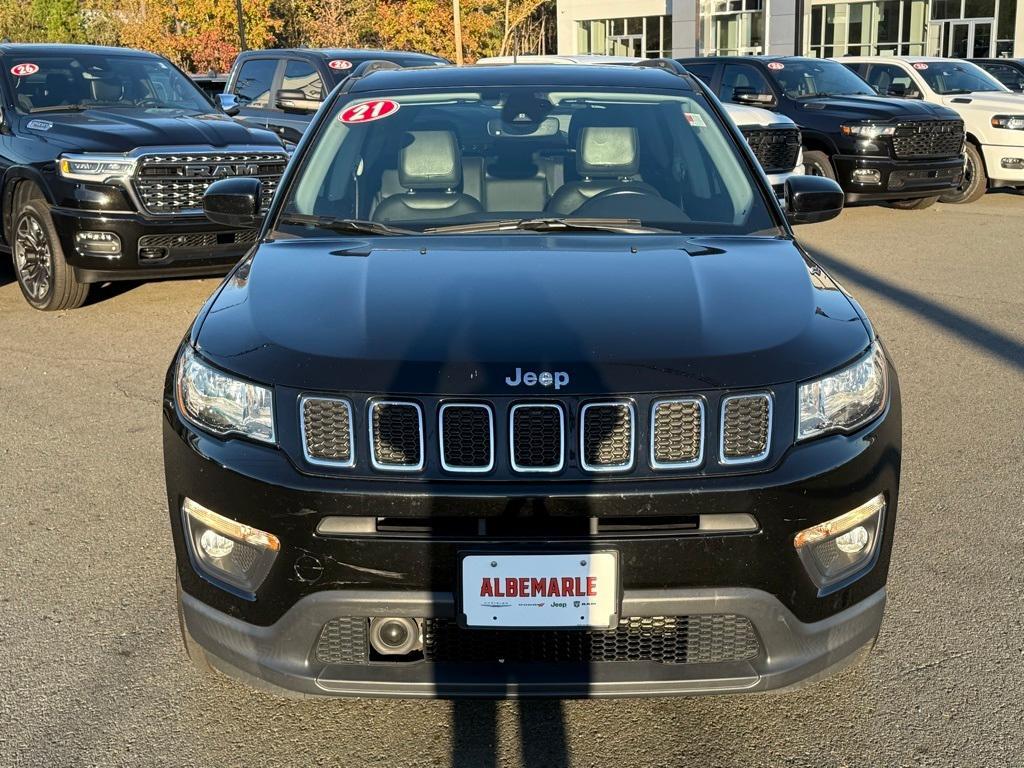 used 2021 Jeep Compass car, priced at $18,277