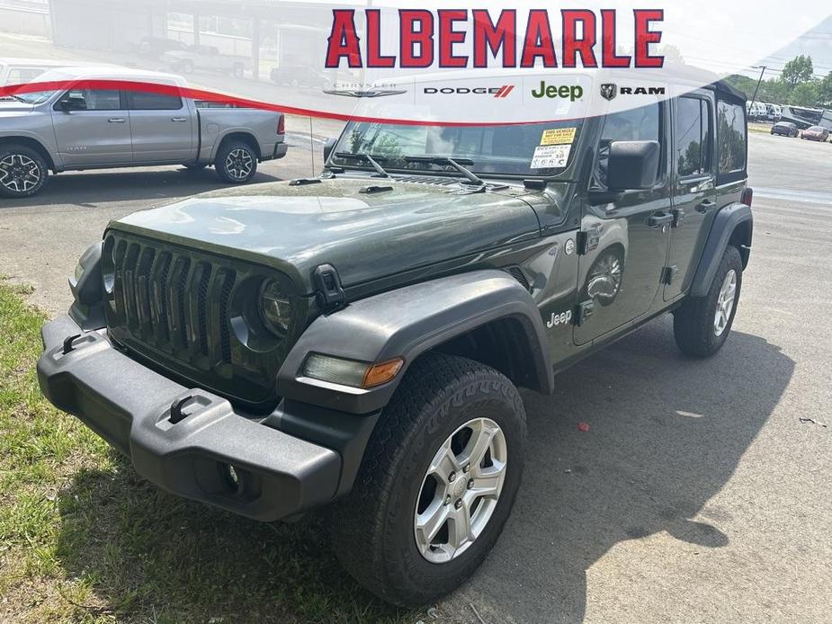 used 2020 Jeep Wrangler Unlimited car, priced at $33,777