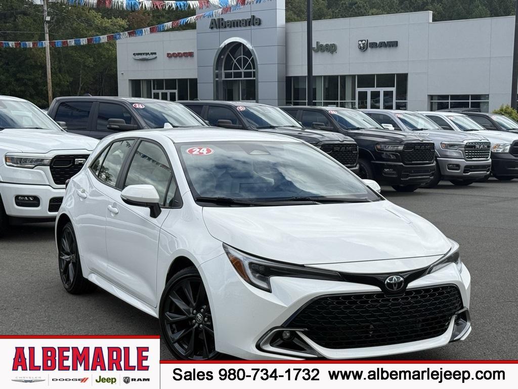 used 2024 Toyota Corolla Hatchback car, priced at $23,777