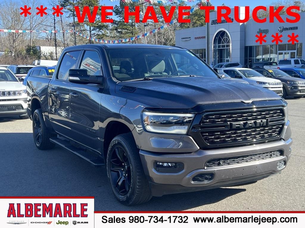 used 2022 Ram 1500 car, priced at $38,277