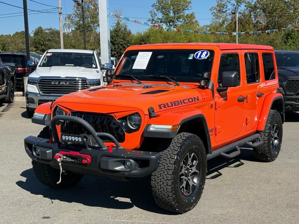 used 2018 Jeep Wrangler Unlimited car, priced at $29,277
