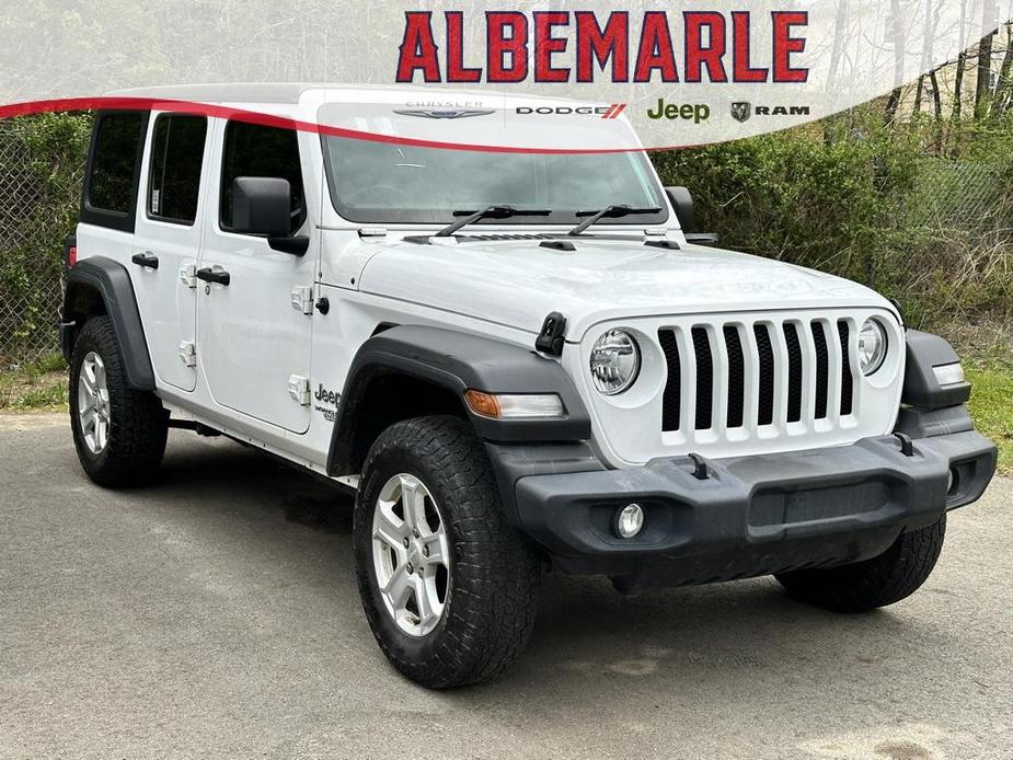 used 2021 Jeep Wrangler Unlimited car, priced at $29,777