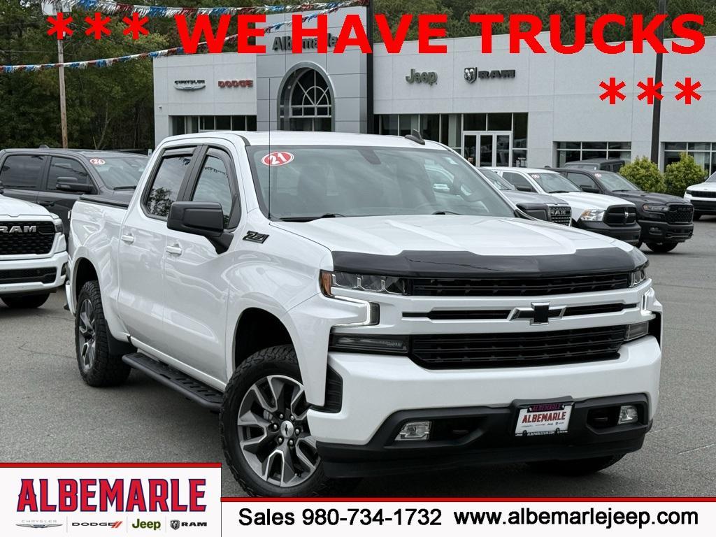 used 2021 Chevrolet Silverado 1500 car, priced at $37,277