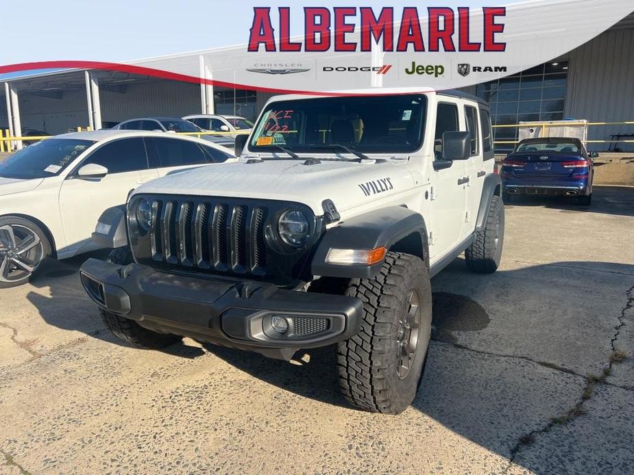 used 2021 Jeep Wrangler Unlimited car, priced at $33,777