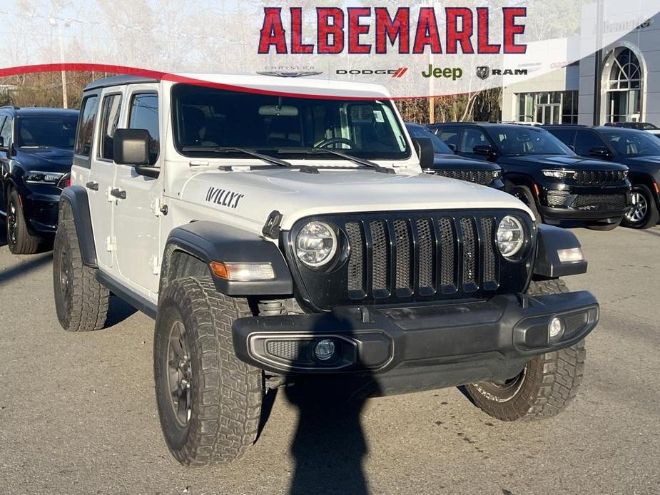 used 2021 Jeep Wrangler Unlimited car, priced at $31,277