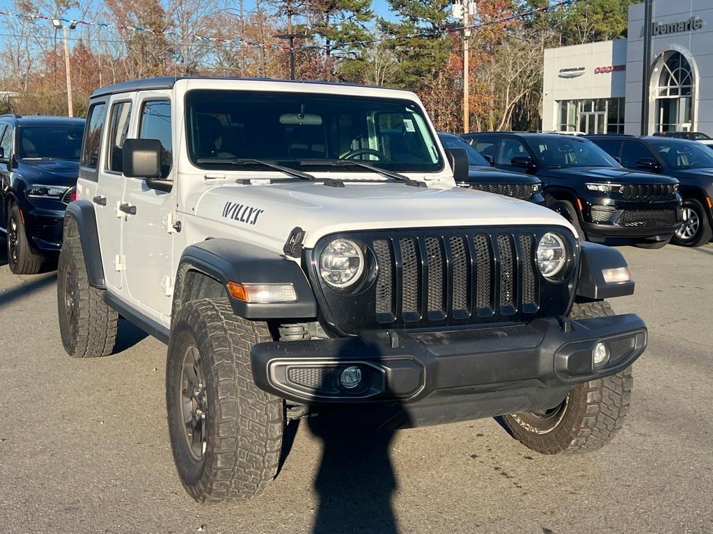 used 2021 Jeep Wrangler Unlimited car, priced at $30,277