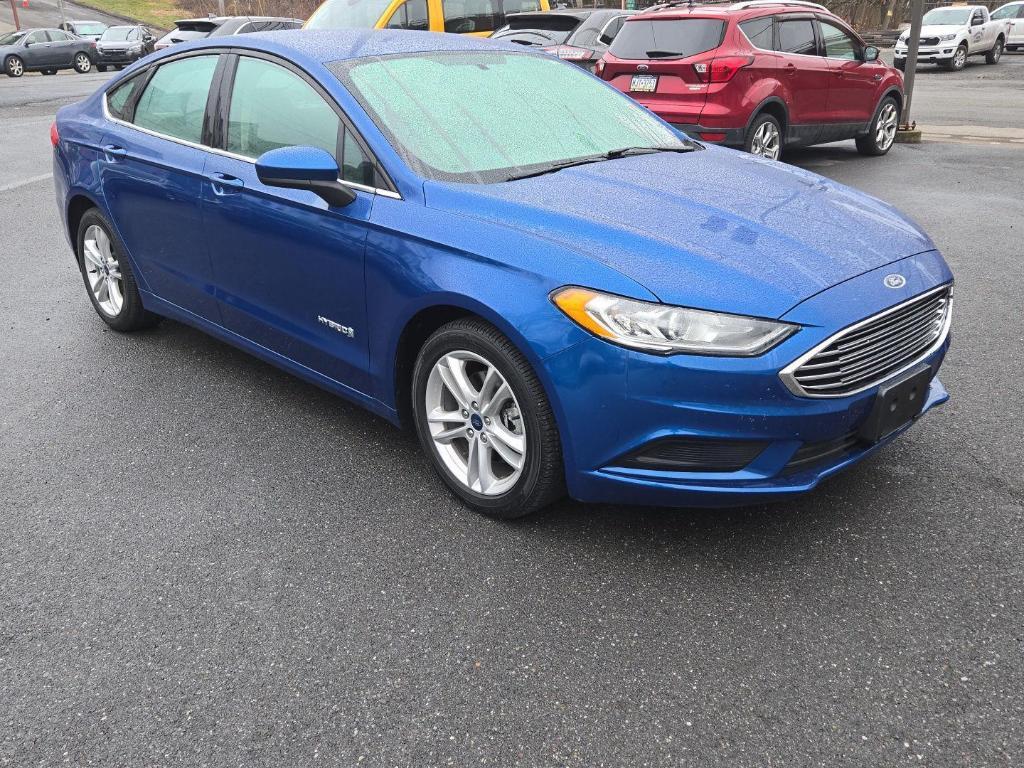 used 2018 Ford Fusion Hybrid car, priced at $14,895