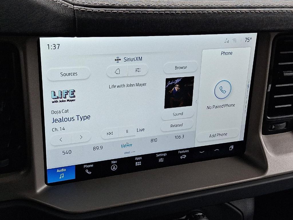 new 2025 Ford Bronco car, priced at $61,818