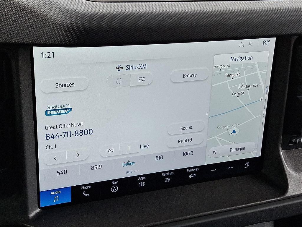 new 2025 Ford Bronco car, priced at $61,988