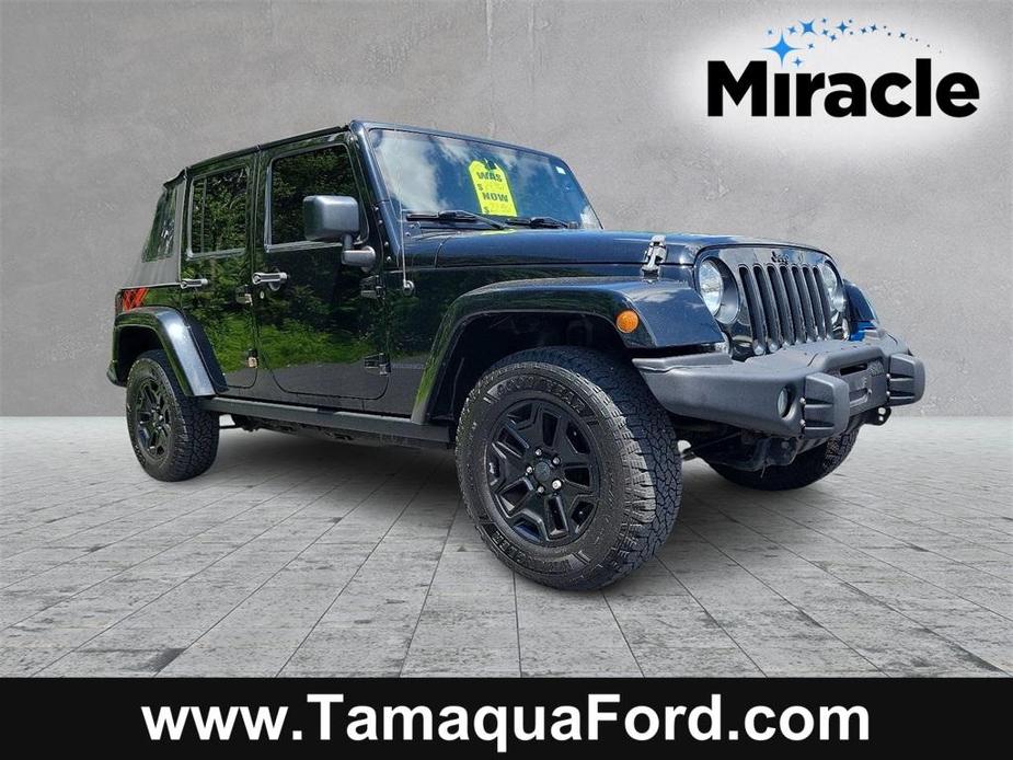 used 2016 Jeep Wrangler Unlimited car, priced at $21,561