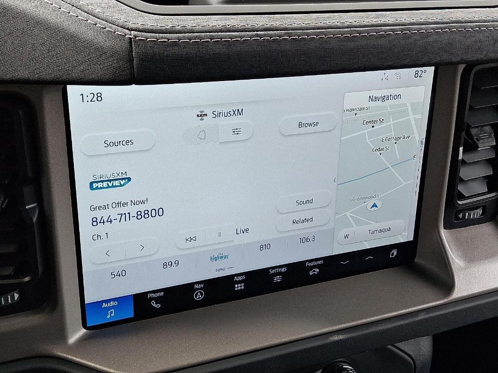 new 2025 Ford Bronco car, priced at $61,949