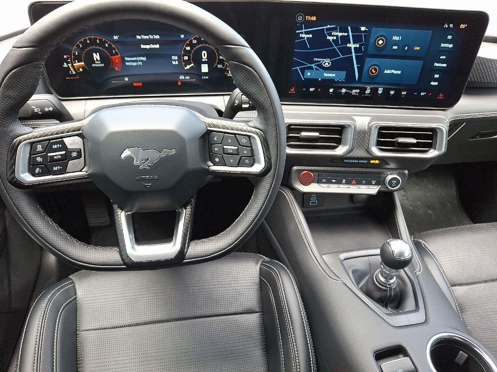 new 2025 Ford Mustang car, priced at $58,439