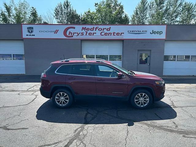 used 2021 Jeep Cherokee car, priced at $24,860