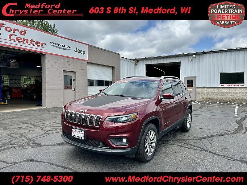 used 2021 Jeep Cherokee car, priced at $24,860