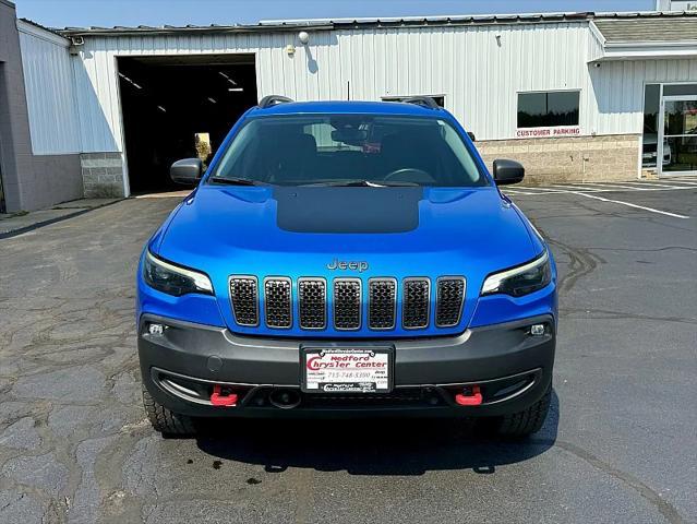 used 2021 Jeep Cherokee car, priced at $27,152