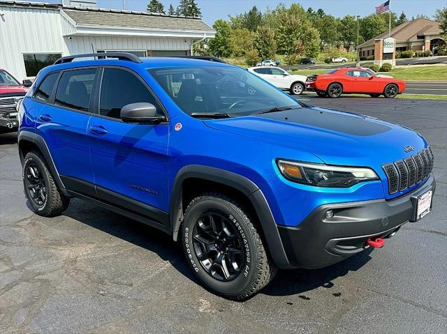 used 2021 Jeep Cherokee car, priced at $27,152