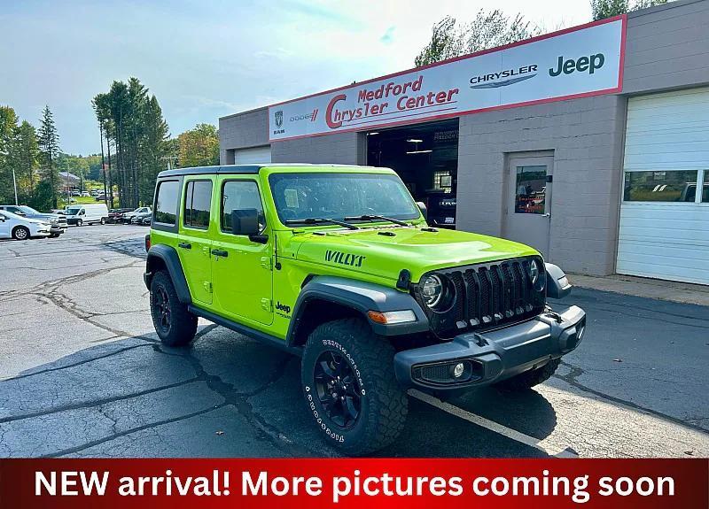 used 2021 Jeep Wrangler Unlimited car, priced at $32,488
