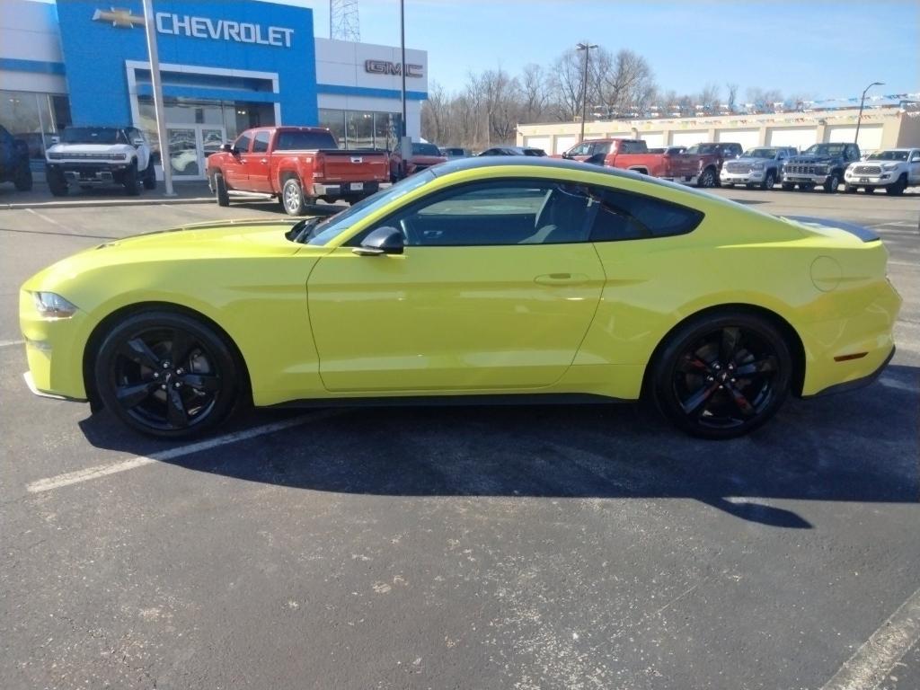 used 2021 Ford Mustang car, priced at $24,789