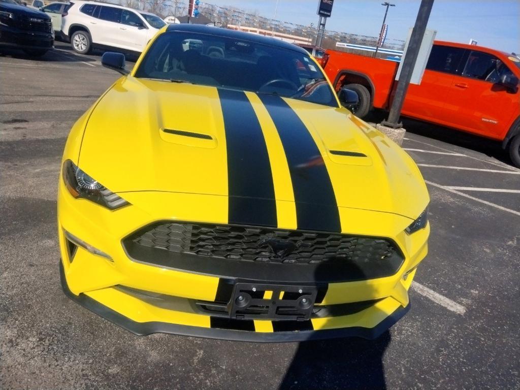 used 2021 Ford Mustang car, priced at $24,789