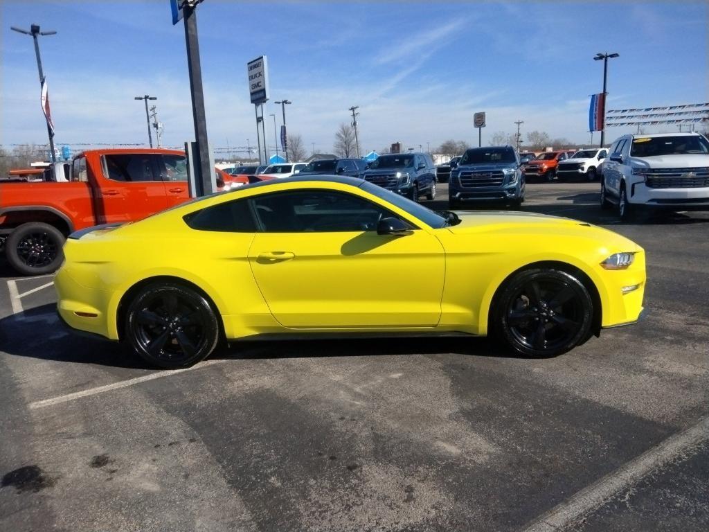 used 2021 Ford Mustang car, priced at $24,789