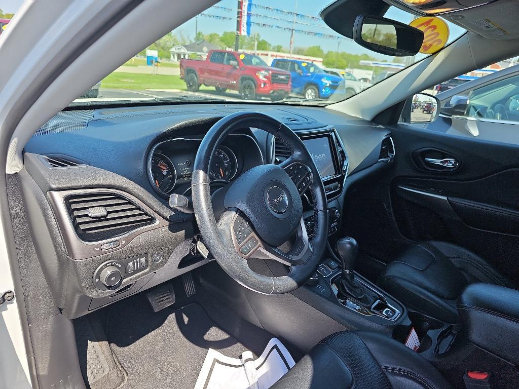 used 2021 Jeep Cherokee car, priced at $20,545