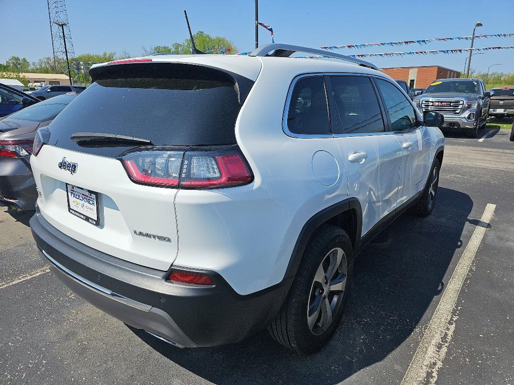 used 2021 Jeep Cherokee car, priced at $20,545