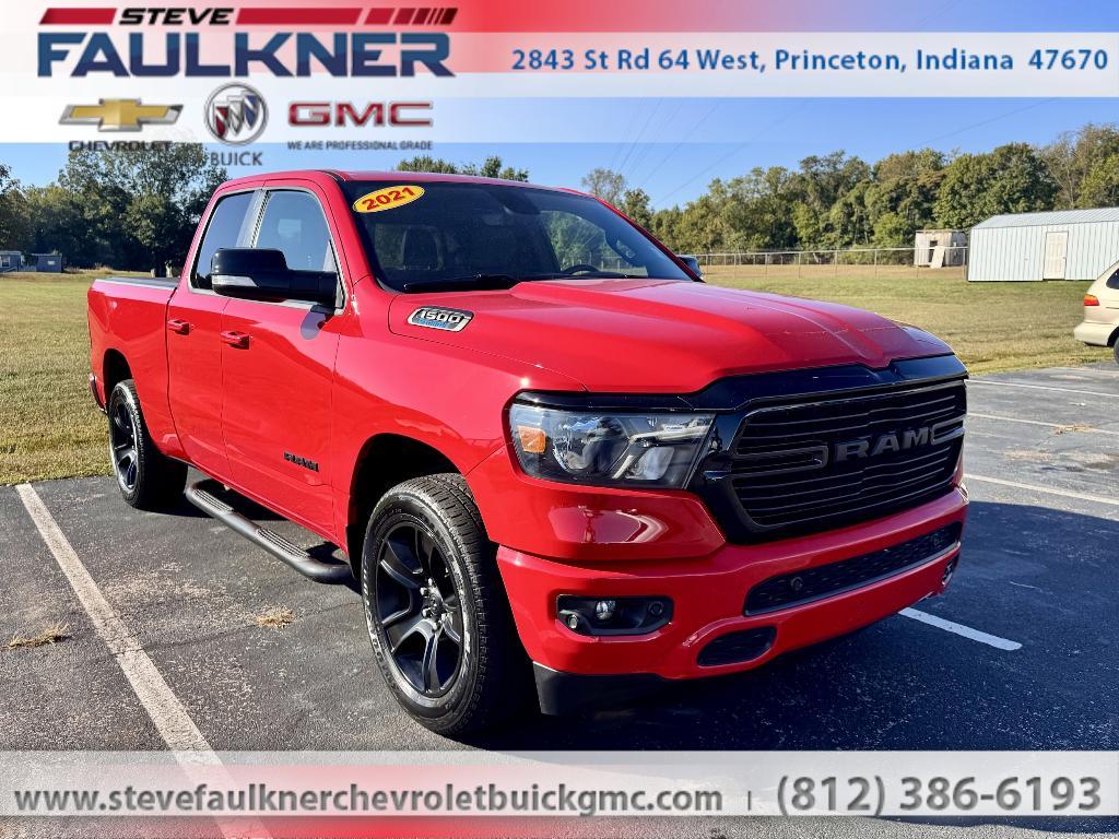 used 2021 Ram 1500 car, priced at $26,980