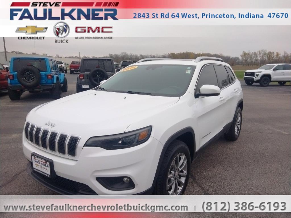 used 2021 Jeep Cherokee car, priced at $21,140