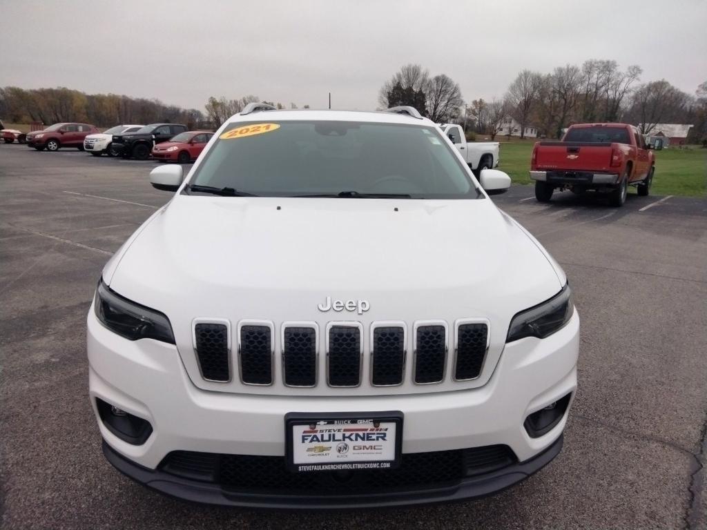 used 2021 Jeep Cherokee car, priced at $21,140