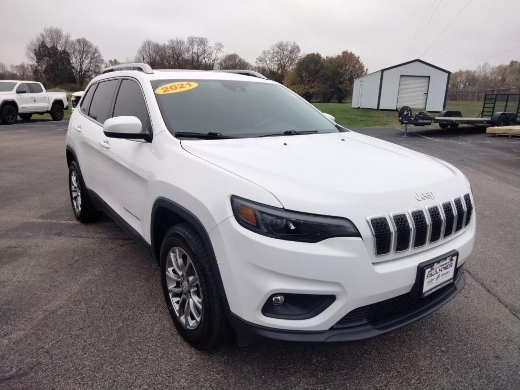 used 2021 Jeep Cherokee car, priced at $21,140