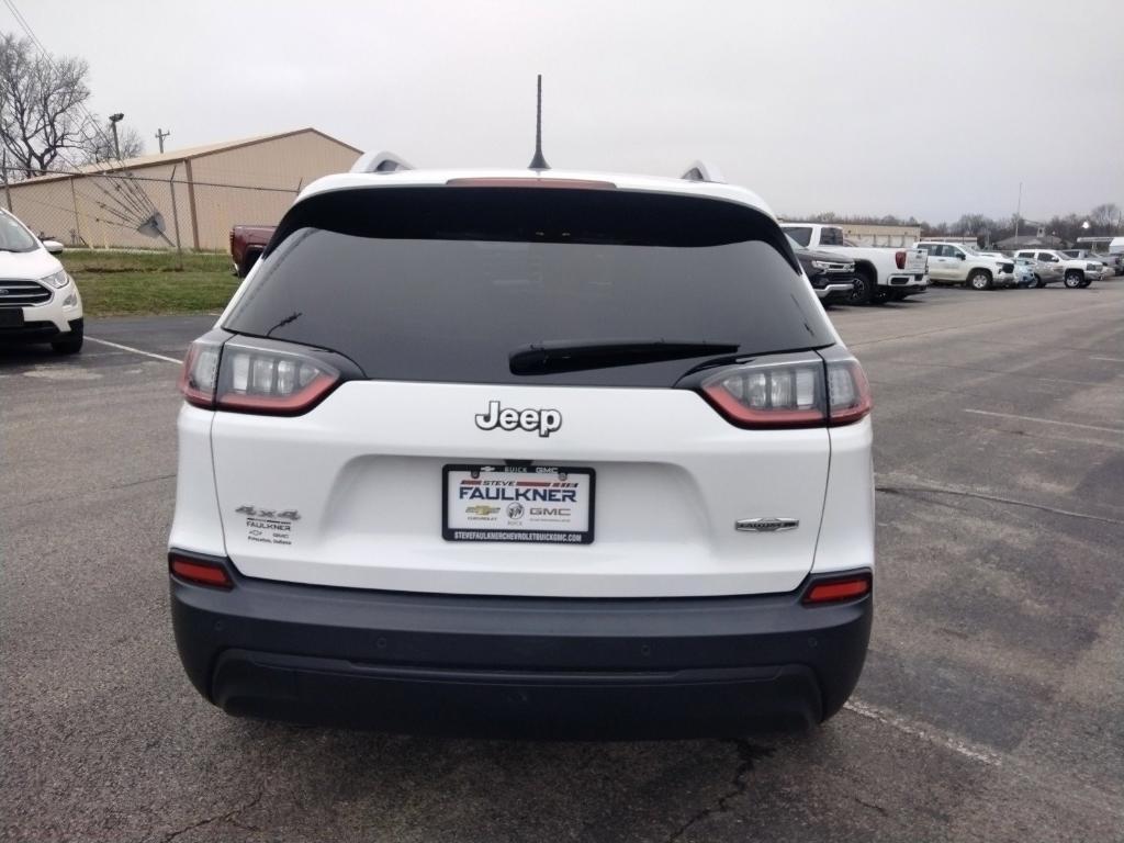 used 2021 Jeep Cherokee car, priced at $21,140