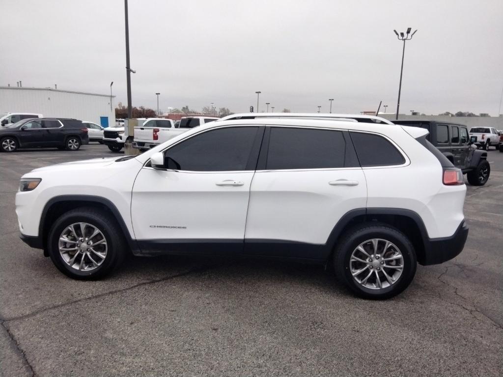 used 2021 Jeep Cherokee car, priced at $21,140