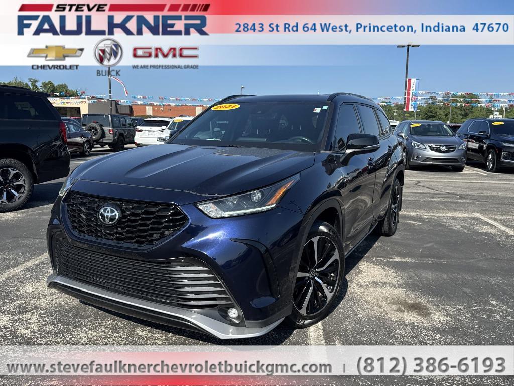 used 2021 Toyota Highlander car, priced at $34,785